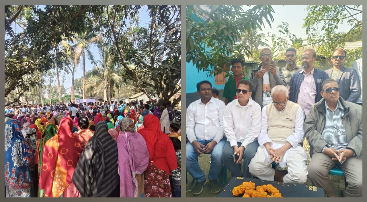 হাজারো সমর্থকের ঢলে আড়ানী পৌরসভায় আবু সাইদ চাঁদের ধানের শীষের গণসংযোগ Cover