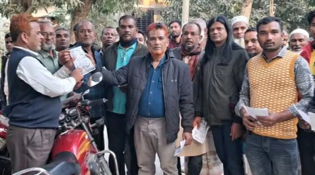 চারঘাট-বাঘায় ধানের শীষের বিজয় পুনরুদ্ধারে বাঘায় বিএনপি নেতা তফির নির্লস প্রচেষ্টা Cover